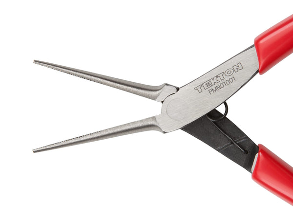 Tekton PMN01001 Mini Needle Nose Pliers, Serrated Jaw