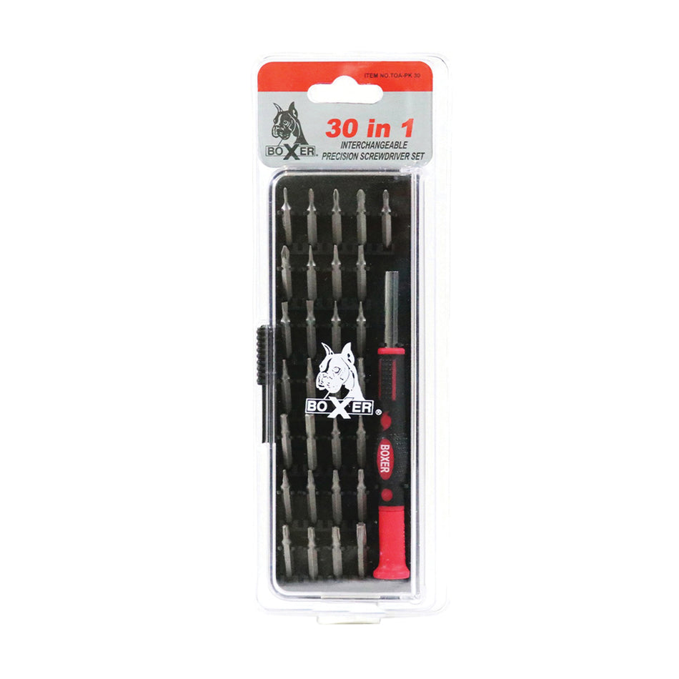Boxer Tools PK30 29 Pc Precision Screwdriver Set
