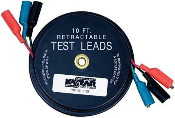 Lang 1129 Retractable Test Leads 3 Leads x 10 Feet