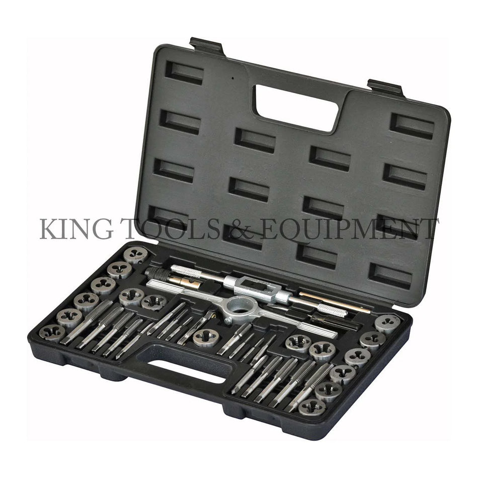 King 39 Pc SAE / Metric Tap & Die Set 1542-023