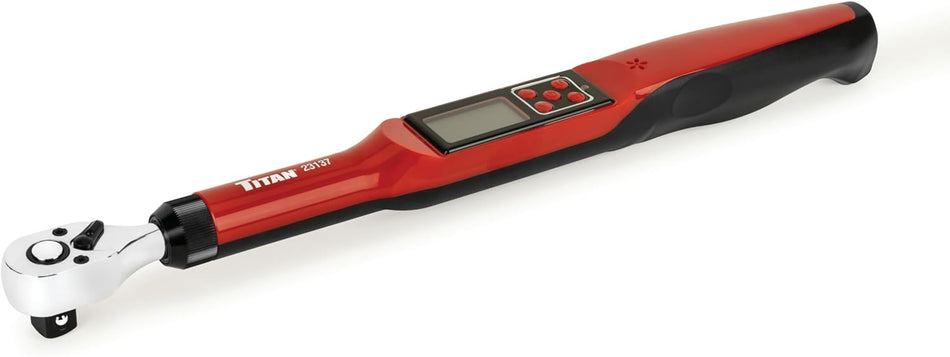 Titan 23137 1/2 Inch Drive Digital Torque Wrench (30-150 ft / lbs)