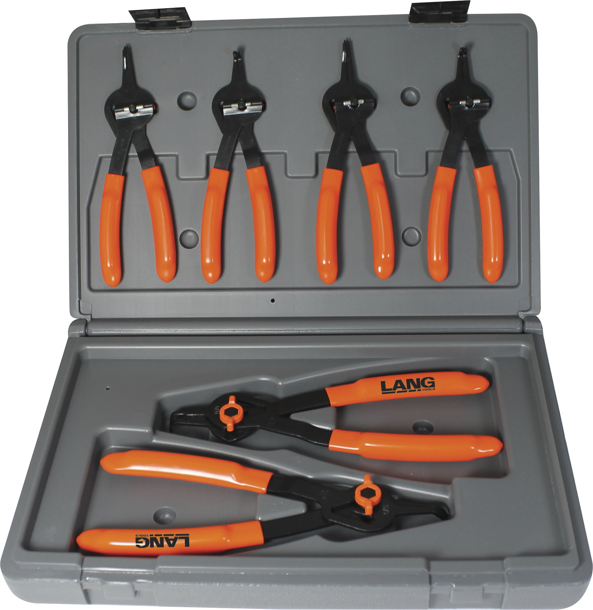 Lang 3597 6 Pc Quick Switch Internal External Snap Ring Pliers Set ...