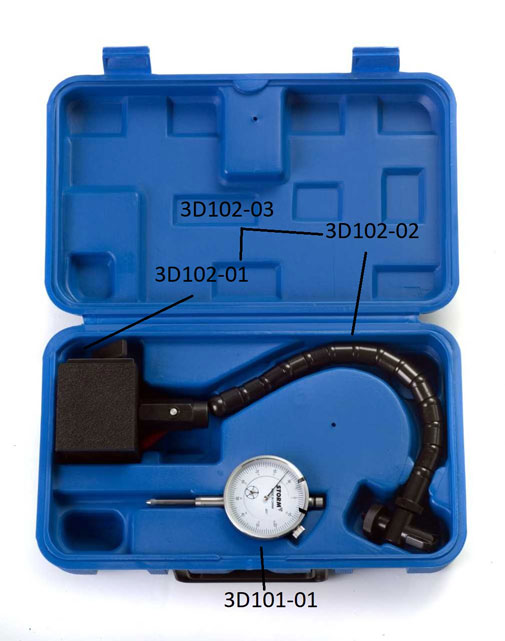 Central Storm 3D102-03 On / Off Magnetic Base with Flex Arm ONLY