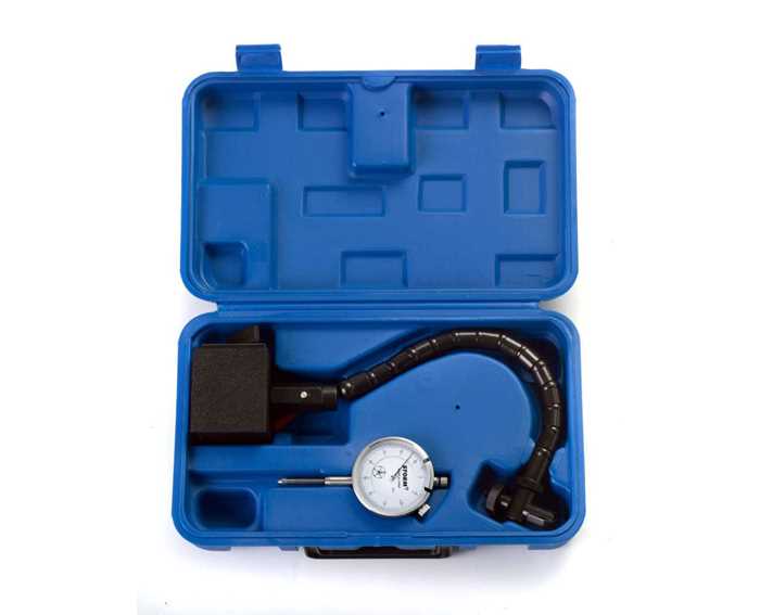 Central Tools 3D102 Dial Indicator Set w/ On / Off Magnetic Base