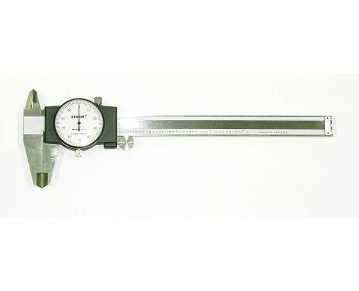 Central STORM 3C101 0-6" Dial Indicator Caliper