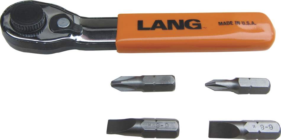 Lang 5221 Ratcheting Bit Set Wrench