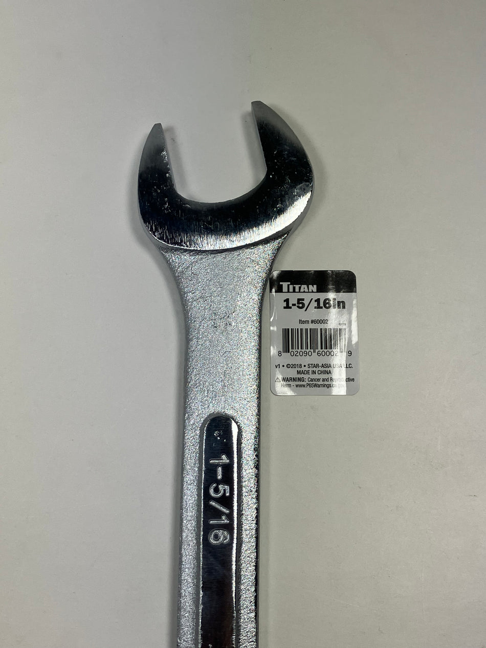 Titan Individual Jumbo Standard SAE Wrenches, Choice of Sizes 1-5/16" - 2-1/2"