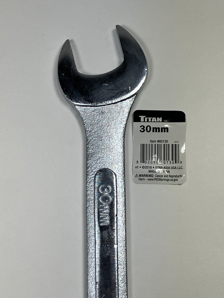 Titan Individual Jumbo Metric Wrench, Your choice of size 30mm-50mm