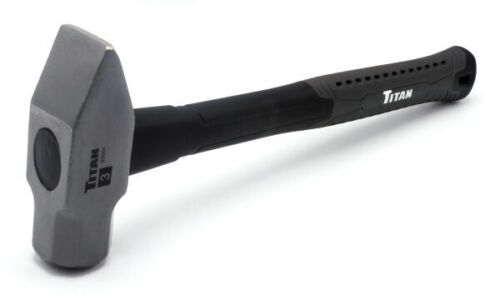 Titan 63004 3 lb Cross Pein Machinist Fiberglass Handle Hammer