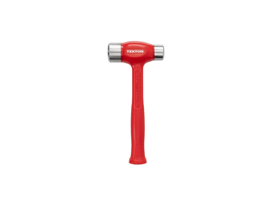 Tekton HDB41043 USA Made 43 oz Short Handle Flat Steel Face Dead Blow Hammer