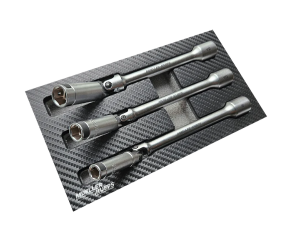 Mueller Kueps 600270 3 Pc Glow Plug Flex Socket Kit