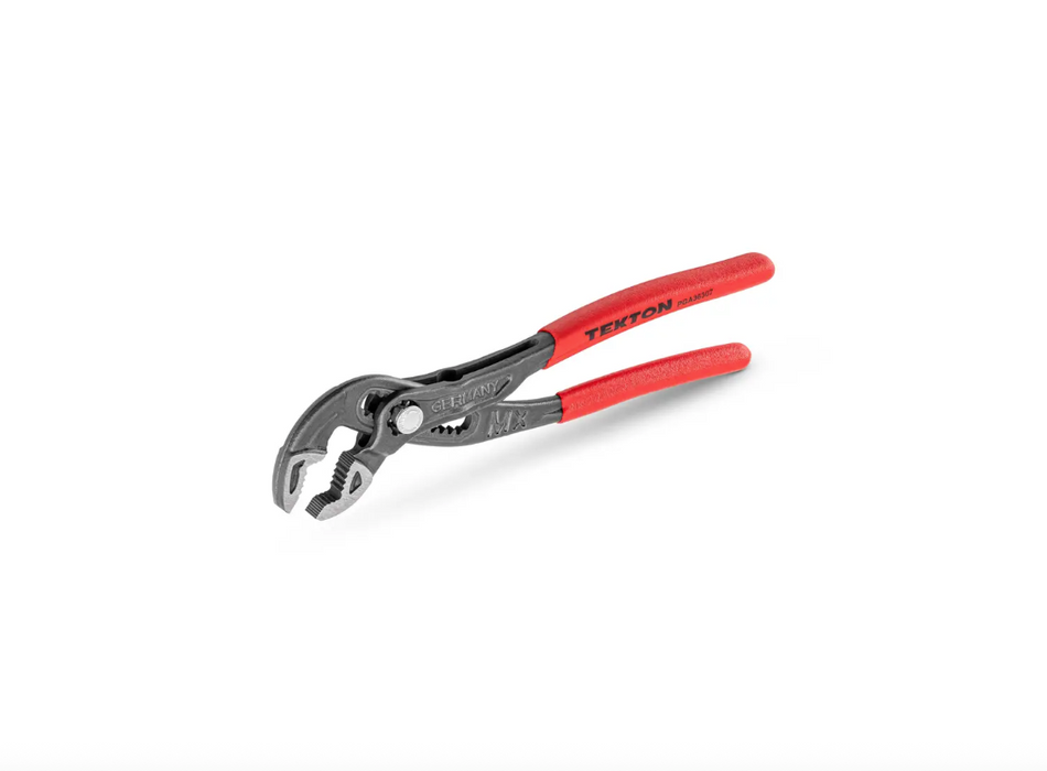 Tekton PGA36307 7” Angle Nose Push Button Adjustable Pliers, Made in Germany