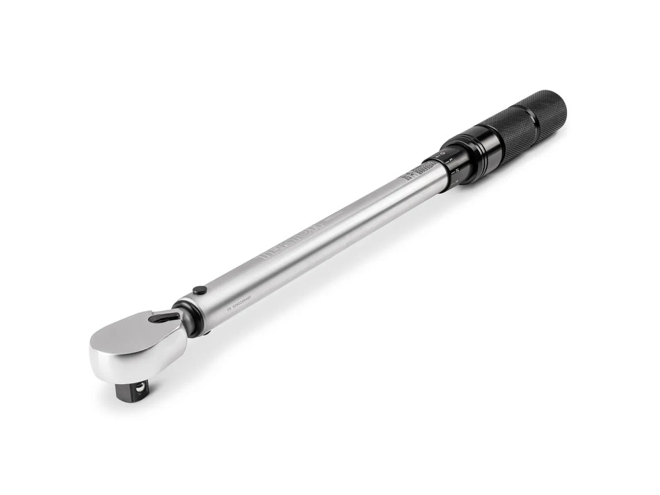 Tekton TRQ52402 1/2” 40-200 ft/lb 90 Tooth Micrometer Torque Wrench