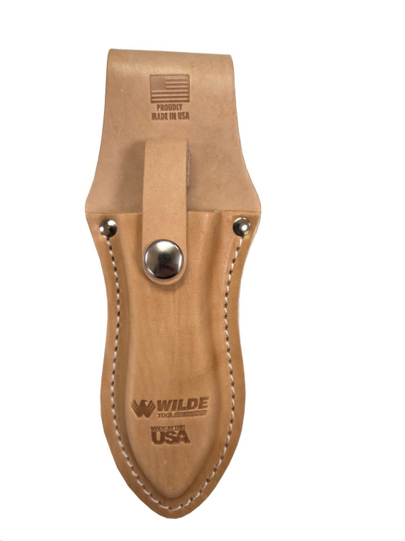 Wilde USA Large Leather Plier Pouch w/ Strap, A68