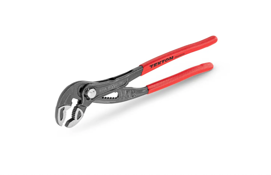 Tekton PGA36312 12” Angle Nose Push Button Adjustable Pliers, Made in Germany