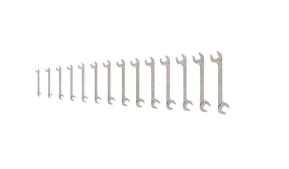 Tekton WAE92501 14 Metric Pc Angle Head Wrench Set w/ Organizer, 6-19mm