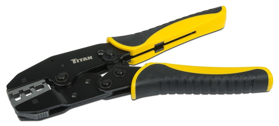 Titan Tools 11955 Ratcheting Heat Shrink Terminal Crimper