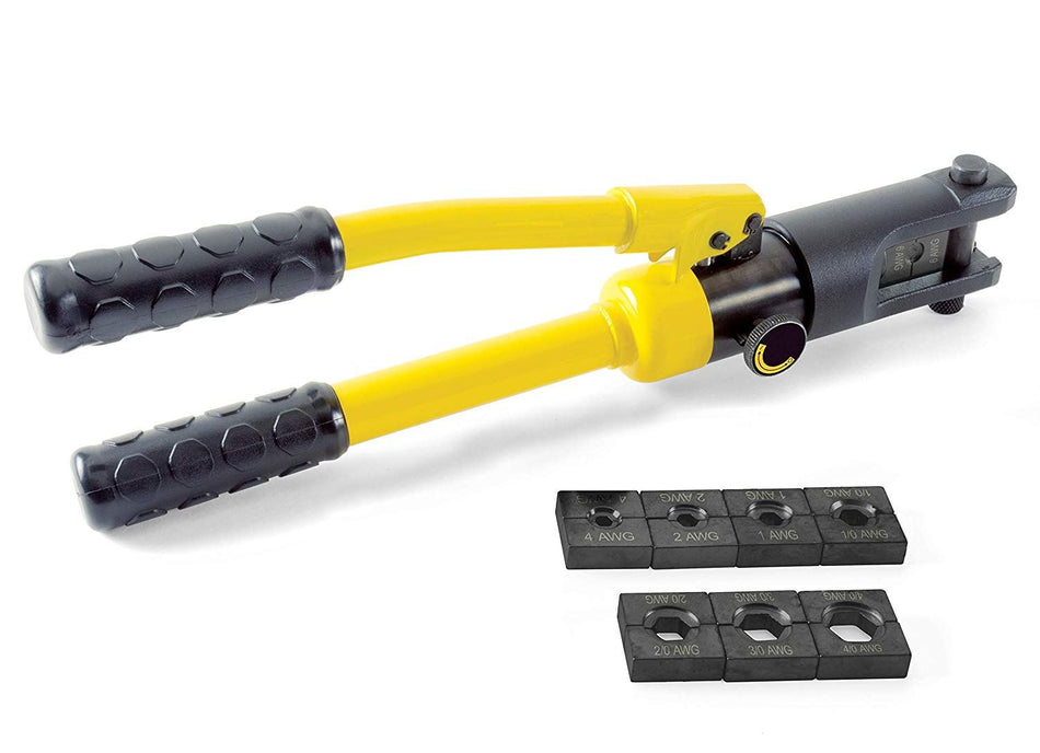 Titan Tools 11981 High Capacity Hydraulic Crimper 4 GA - 4/0 GA