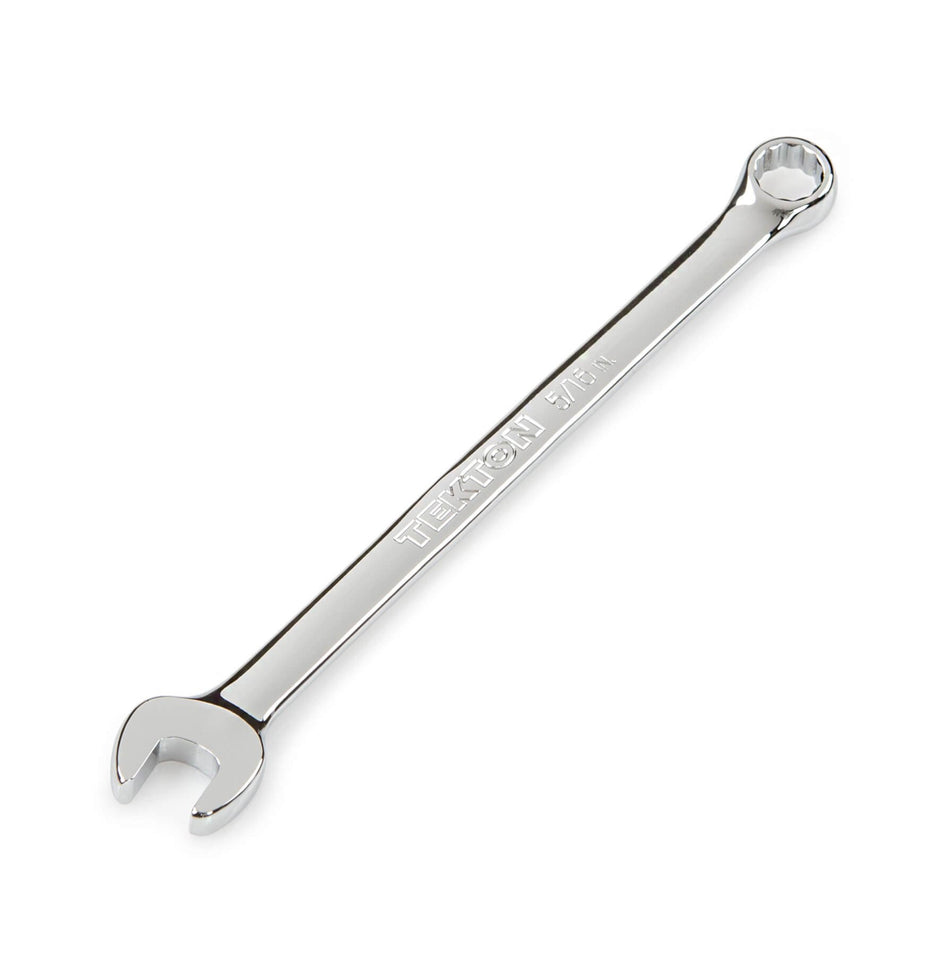 TEKTON 18253 Polished Combination Wrench, 5/16-Inch