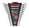 Tekton 18772 15 Pc SAE Combination Wrench Set (1/4-1")