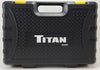 Titan Tools 40309 9 Piece 1 Inch Drive SAE Deep Impact Socket Set