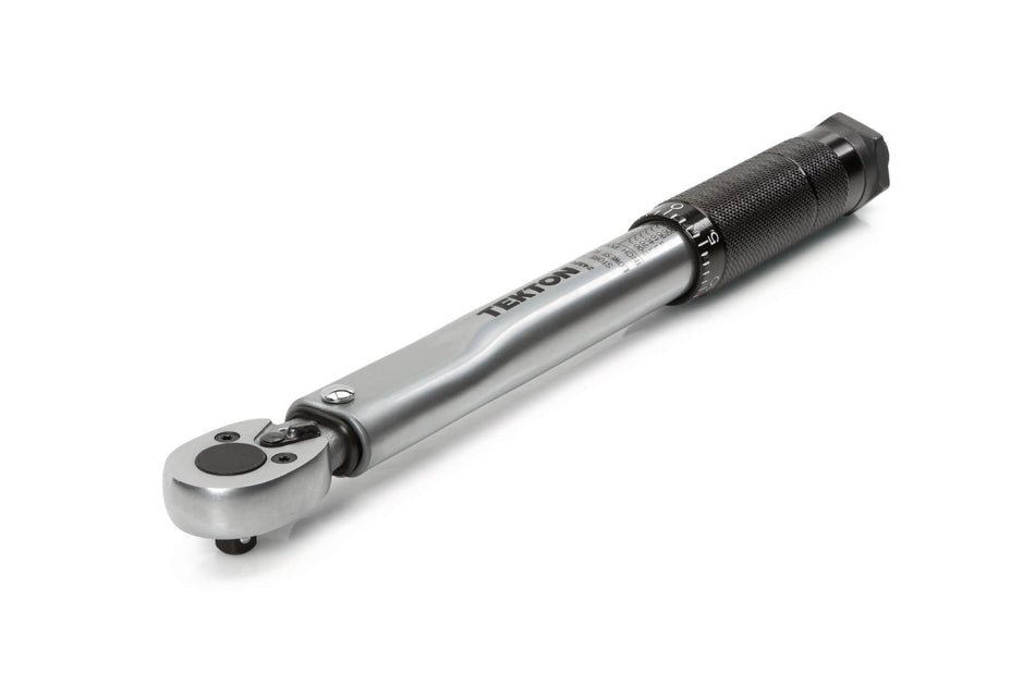 Tekton 24320 1/4-Inch Drive Click Torque Wrench, 20-200-Inch/Pound