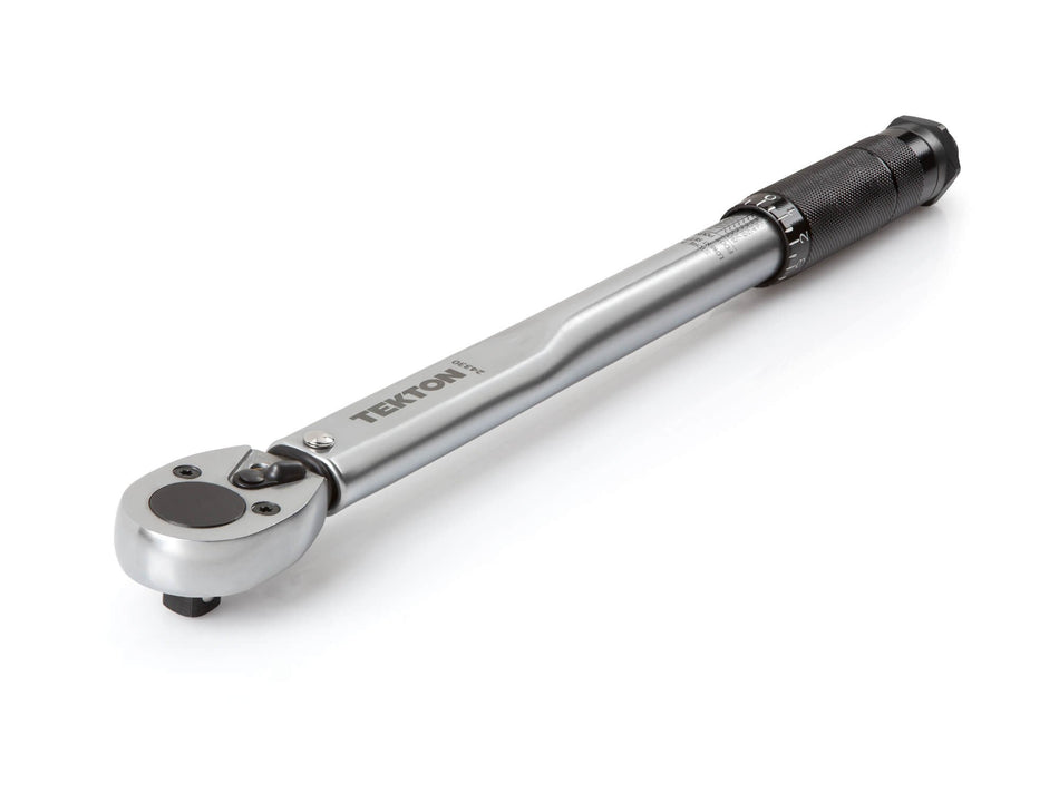 Tekton 24330 3/8-Inch Drive Click Torque Wrench, 10-80 Foot/Pound