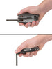 Tekton 25152 25-pc. Folding Hex Key Wrench Set, Inch/Metric/Star
