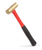 TEKTON 30903 Jacketed Fiberglass Brass Hammer, 16-Ounce