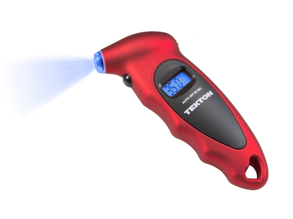 TEKTON 5941 Digital Tire Gauge, 100 PSI