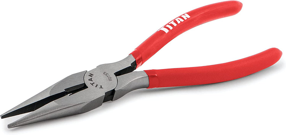 Titan 60733 8" Long Needle Nose Pliers