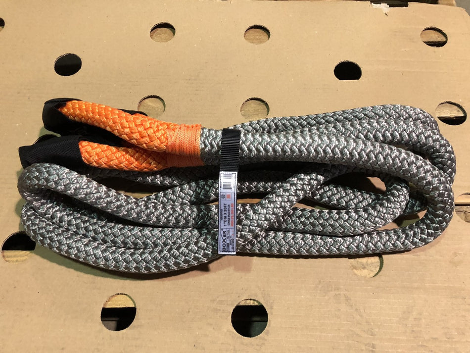 Boxer 1" x 20' 29300 Lb. MBS Kinetic Recovery Rope