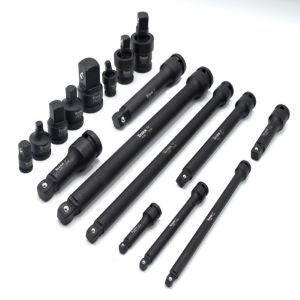 Titan 17 Pc Impact Adaptor & Wobble Extension Set, 81483