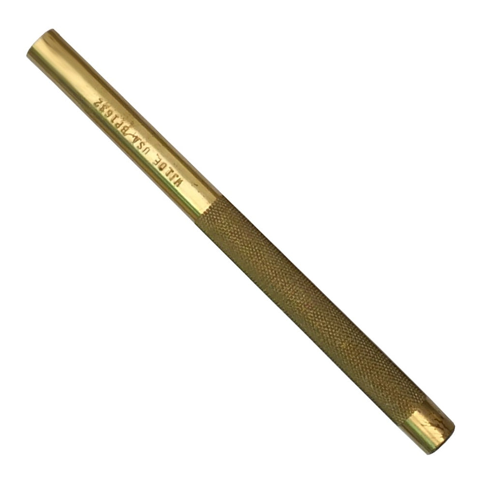 Wilde USA Solid Brass Drift Pin Punch 1/2" x 7", BP1632