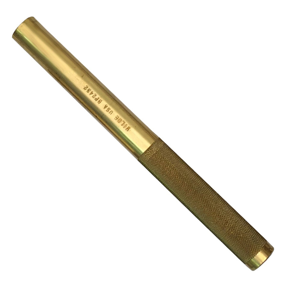 Wilde USA Solid Brass Drift Pin Punch 3/4" x 8", BP2432