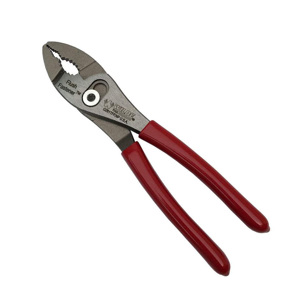 Wilde USA G261TFP 6-1/2″ Thin Nose Slip Joint Pliers w/ Flush Fastener