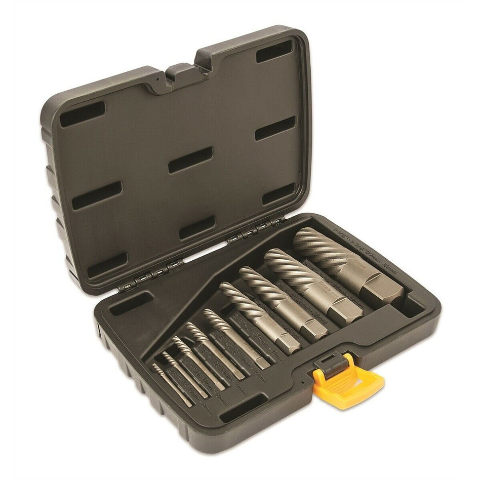 Titan Tools 16082 9 Pc Spiral Screw Extractor Set