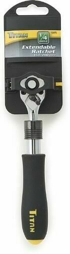 Titan Tools 12075 1/4" Drive Extendable Ratchet