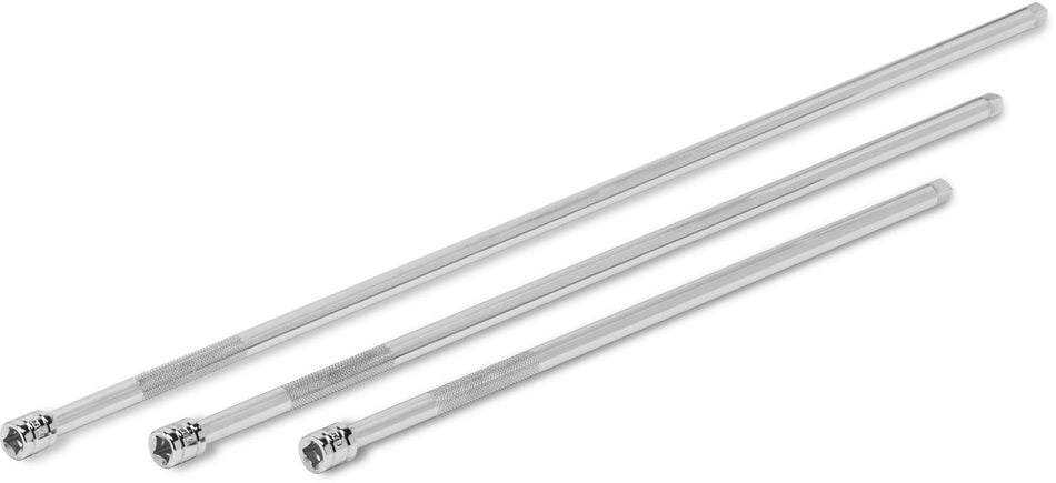 Titan 12079 3 Pc 3/8” Drive Extra Long Extension Set