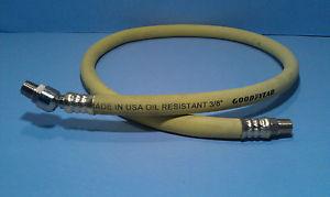 Continental CONTITECH (Formerly Goodyear) 3 Foot Whip Air Hose with Ball Swivel End